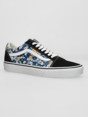 Blue floral sneakers online